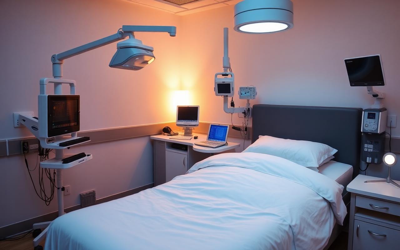 Sleep lab room